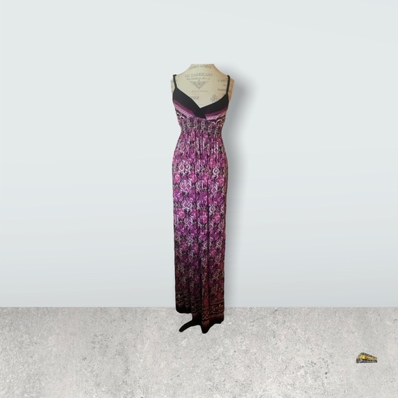 Fashion Pink Women’s Maxi Dress Sleeveless Size Small - Picture 1 of 14